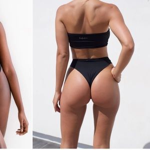 437 The Aubrey - Never worn Black Swim Bottoms